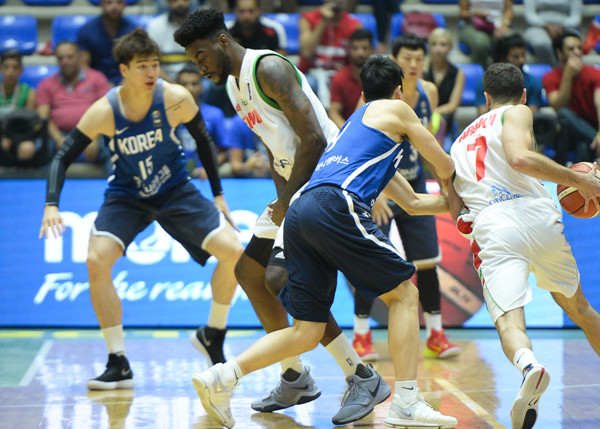 2017 FIBA 남자농구 아시아컵(vs 레바논/170808)