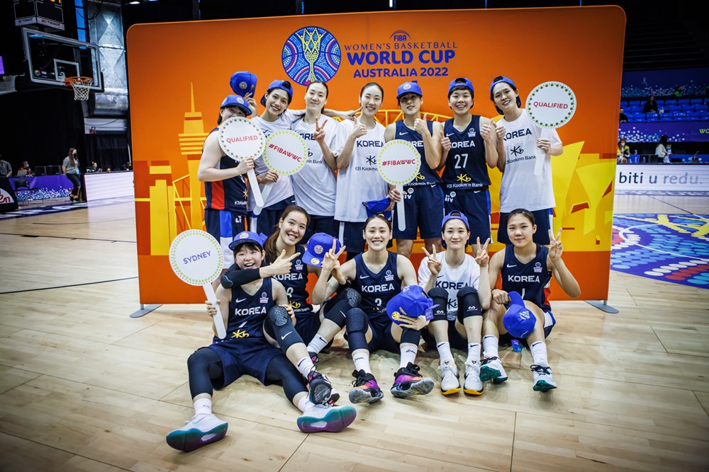 [FIBAWWCQT] 월드컵 본선진출 기념 세리머니