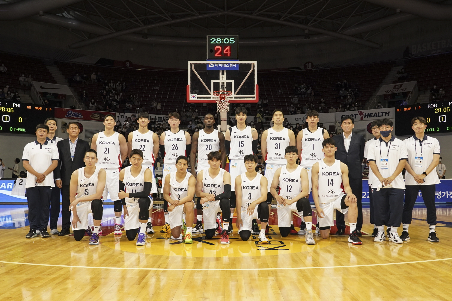 [2022 남자농구 국가대표 평가전] 220617 vs 필리핀