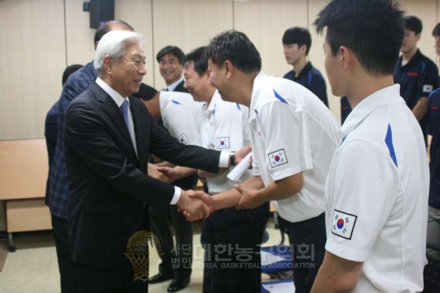 제 23회 FIBA 아시아U18남자농구선수권대회 결단식