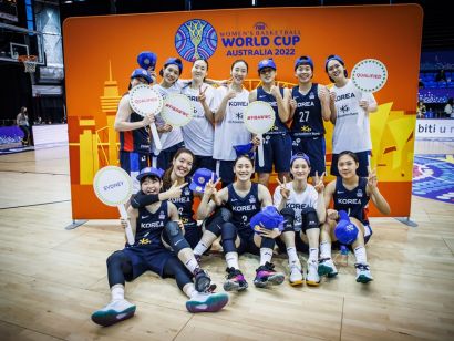 [FIBAWWCQT] 월드컵 본선진출 기념 세리머니